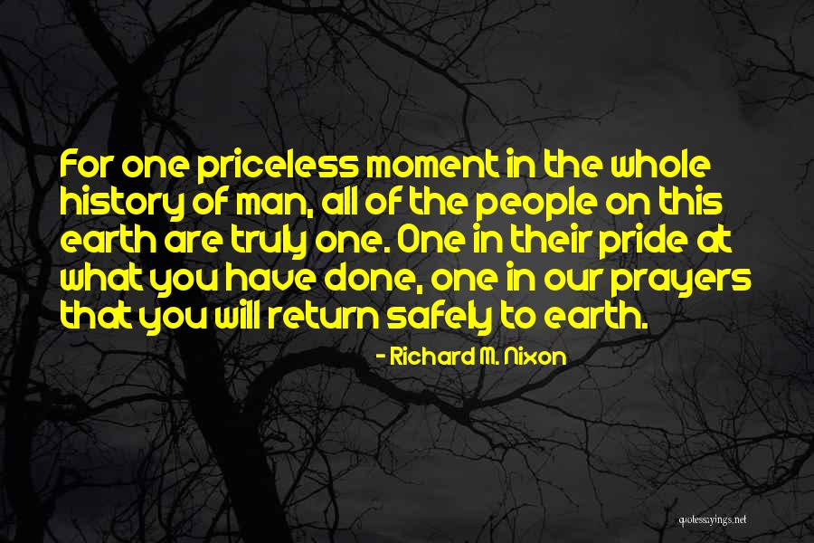 Moment Quotes By Richard M. Nixon