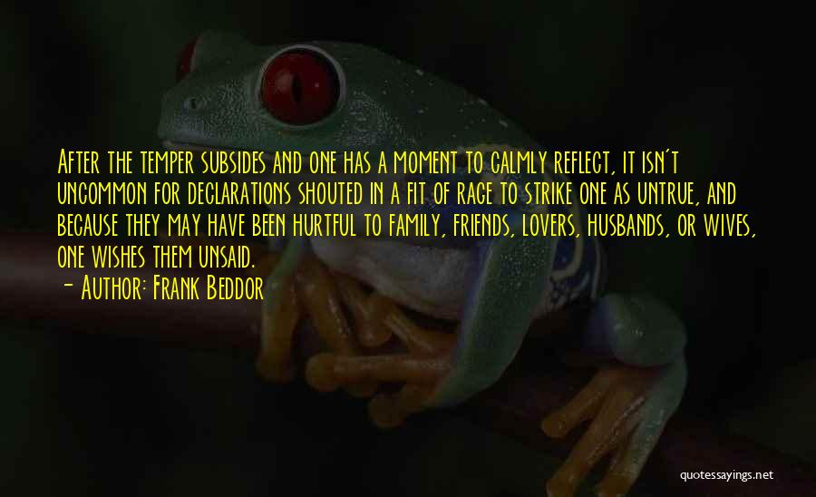 Moment To Reflect Quotes By Frank Beddor