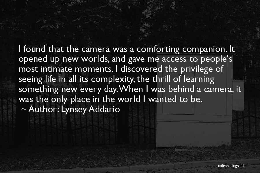 Moments And Photography Quotes By Lynsey Addario