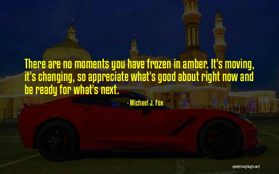 Moments Changing Quotes By Michael J. Fox Moments Changing Quotes By Michael J. Fox