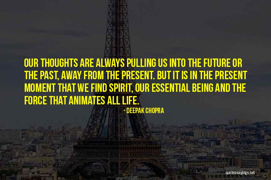 Moments In Our Life Quotes By Deepak Chopra