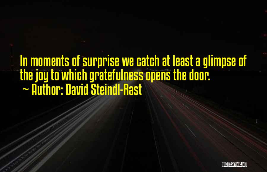 Moments Of Joy Quotes By David Steindl-Rast