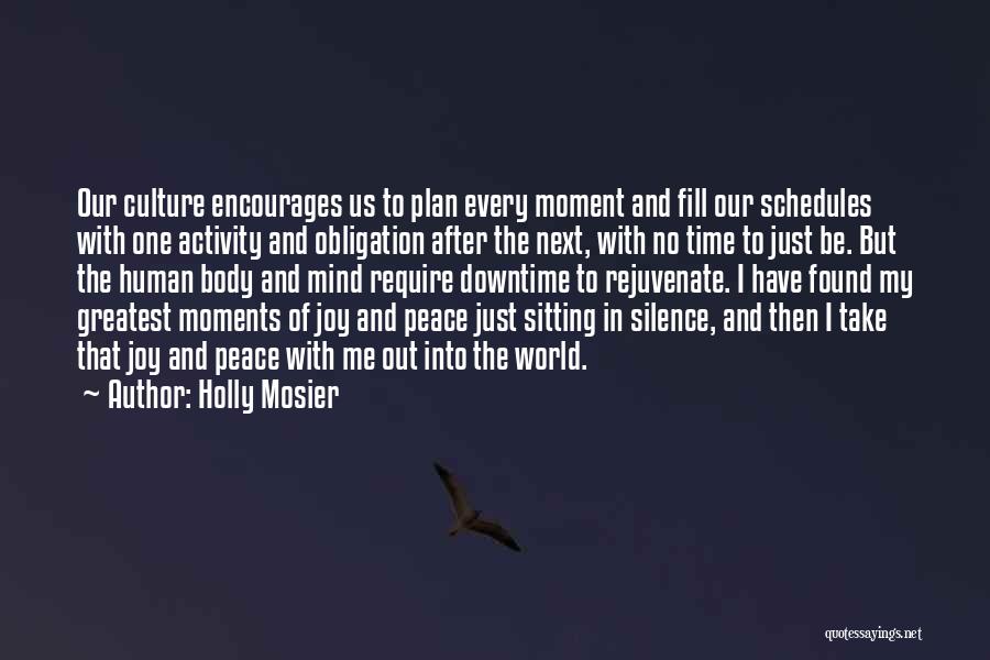 Moments Of Joy Quotes By Holly Mosier