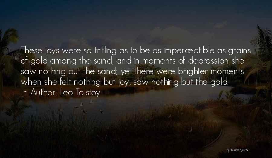 Moments Of Joy Quotes By Leo Tolstoy