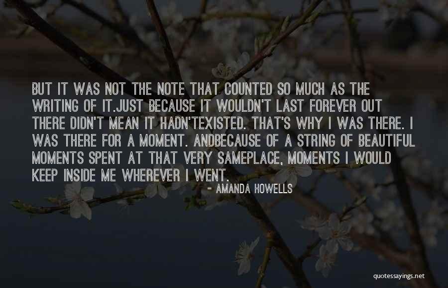 Moments Spent With Him Quotes By Amanda Howells Moments Spent With Him Quotes By Amanda Howells