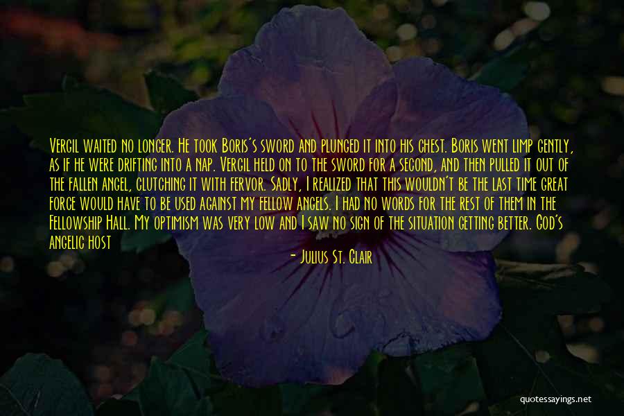 Moments With Friends Quotes By Julius St. Clair Moments With Friends Quotes By Julius St. Clair