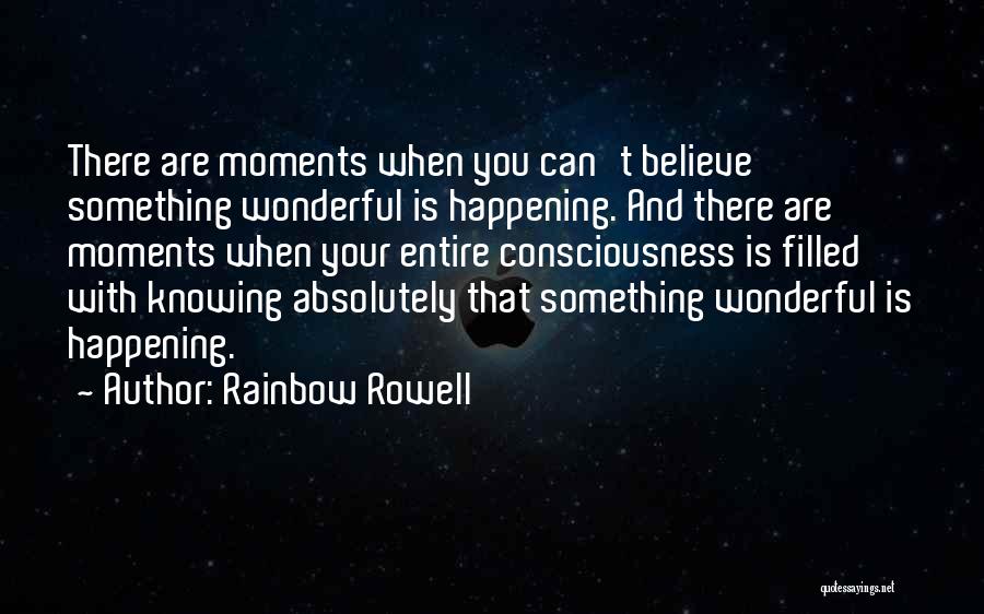 Moments With You Quotes By Rainbow Rowell