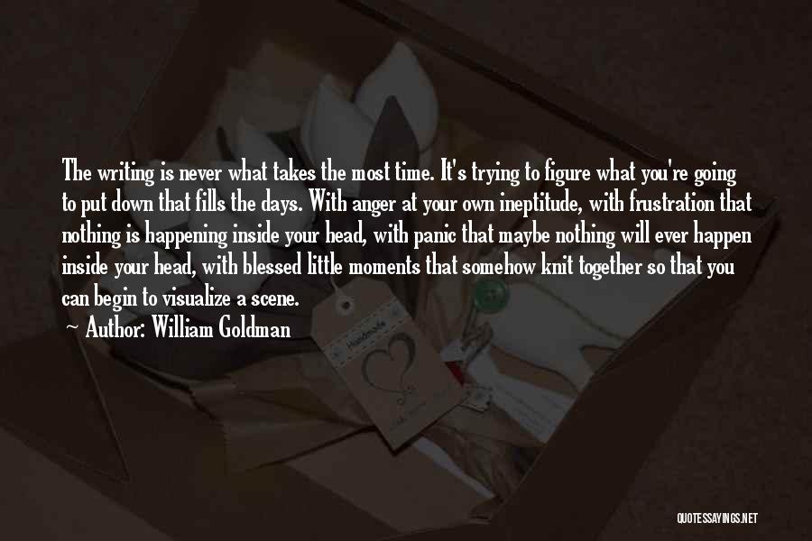 Moments With You Quotes By William Goldman