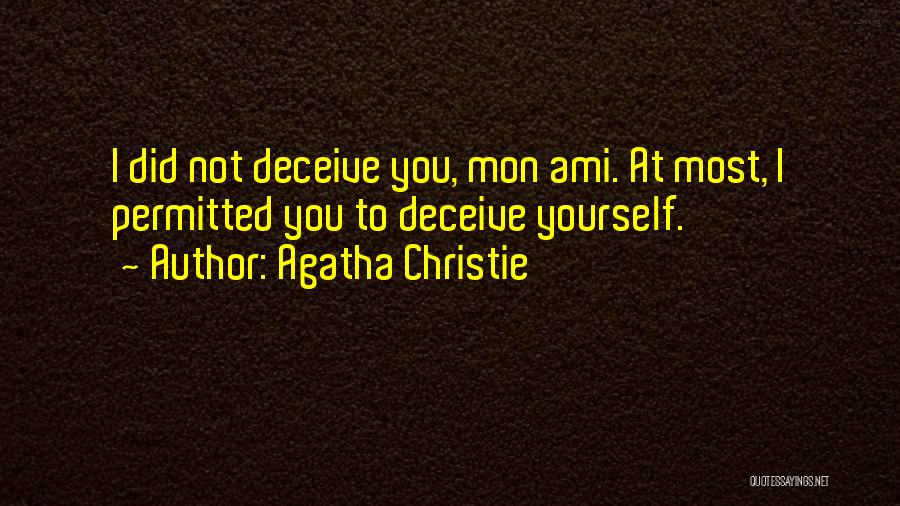 Mon Ami Quotes By Agatha Christie
