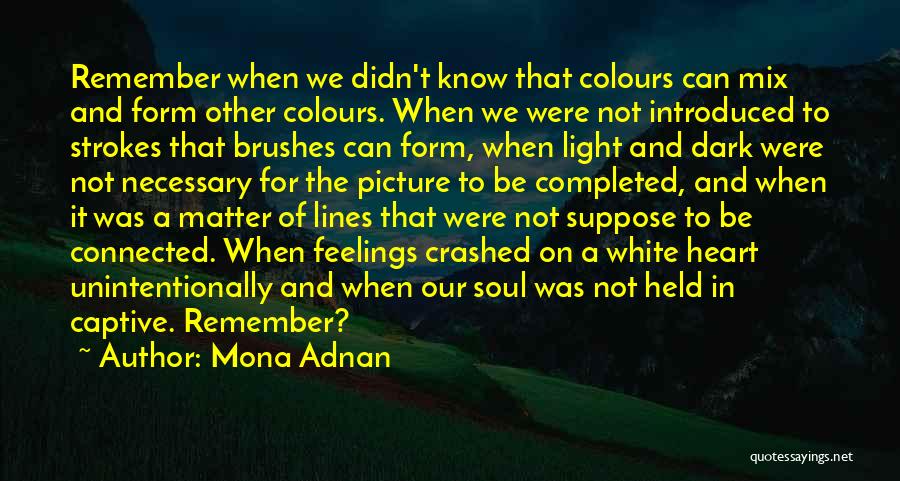 Mona Adnan Quotes 509163