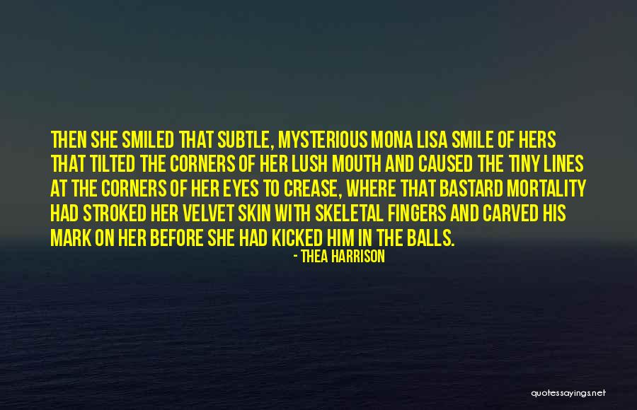 Mona Lisa Quotes By Thea Harrison Mona Lisa Quotes By Thea Harrison