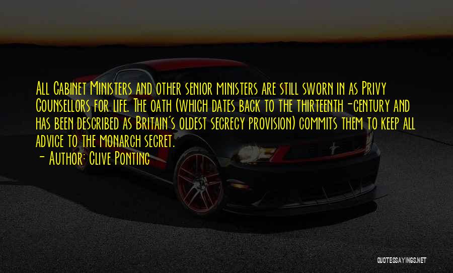 Monarch Quotes By Clive Ponting
