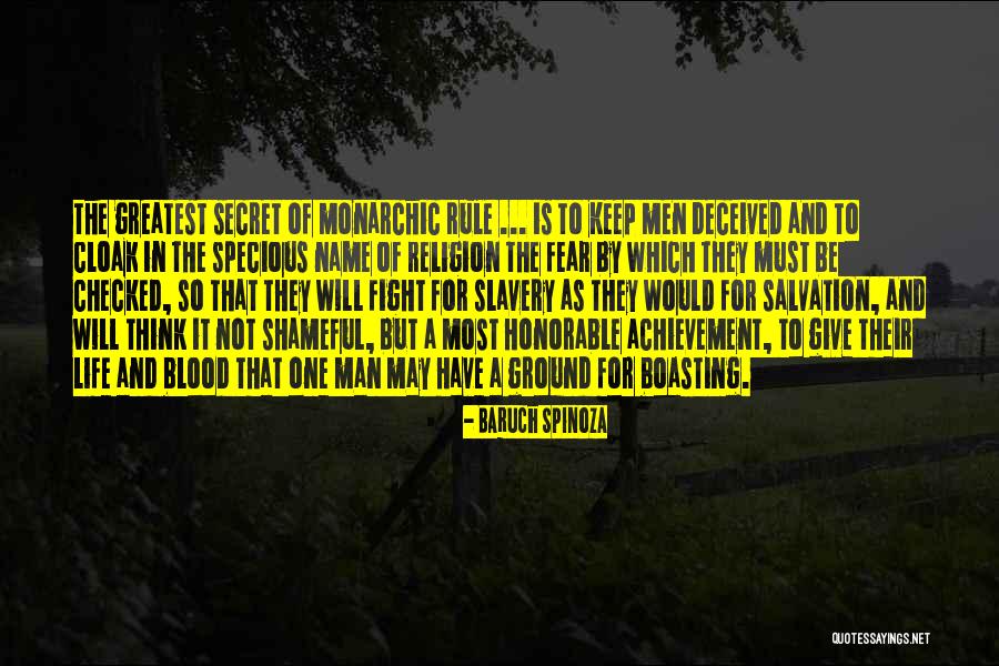 Monarchic Quotes By Baruch Spinoza Monarchic Quotes By Baruch Spinoza