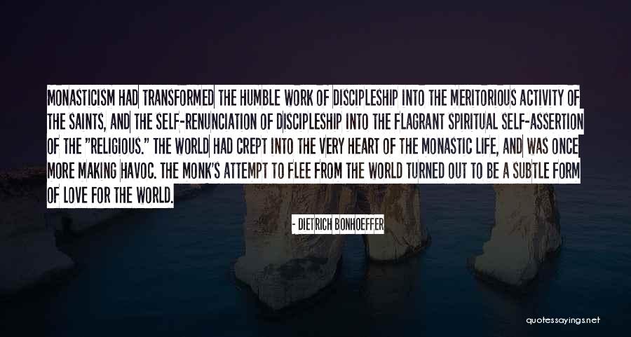 Monastic Life Quotes By Dietrich Bonhoeffer Monastic Life Quotes By Dietrich Bonhoeffer