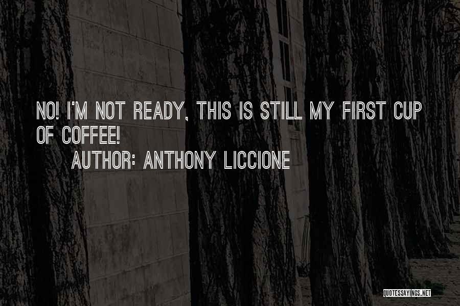 Monday Morning Sleepy Quotes By Anthony Liccione
