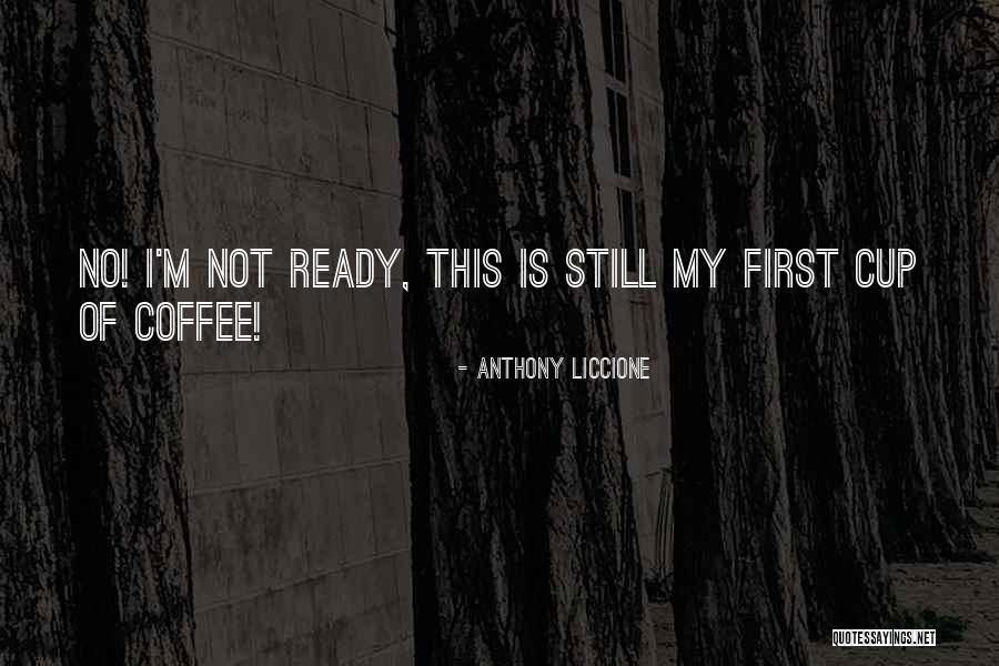 Monday Morning Sleepy Quotes By Anthony Liccione