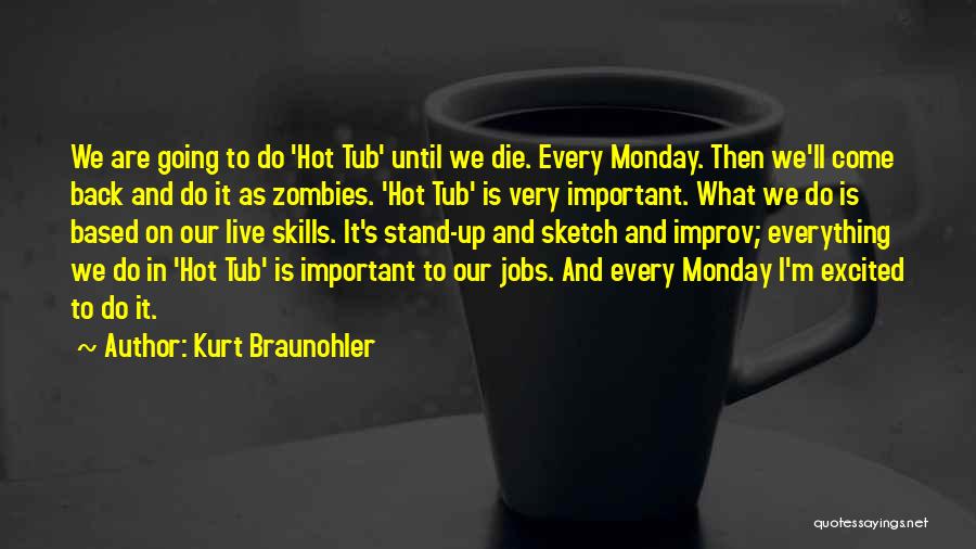 Monday Quotes By Kurt Braunohler