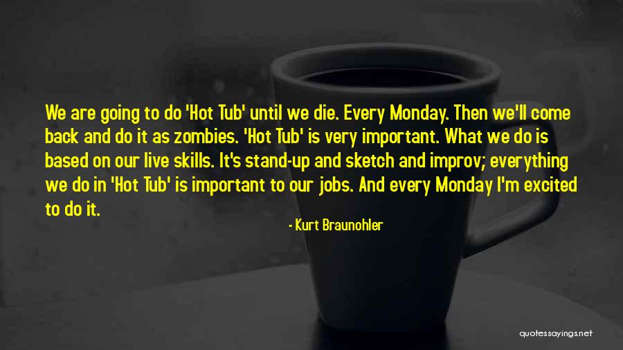 Monday Quotes By Kurt Braunohler