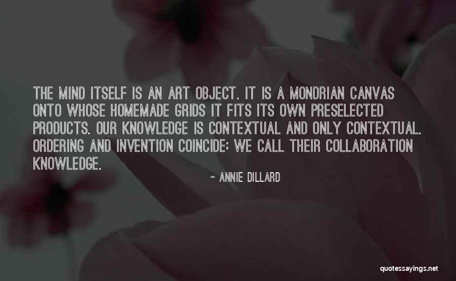 Mondrian Quotes By Annie Dillard