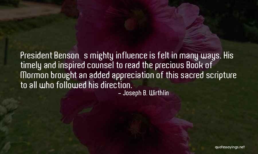 Monera Examples Quotes By Joseph B. Wirthlin Monera Examples Quotes By Joseph B. Wirthlin