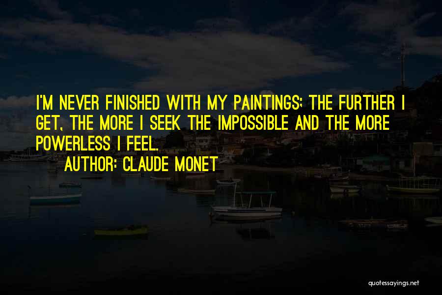 Monet Claude Quotes By Claude Monet