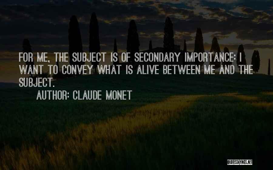 Monet Claude Quotes By Claude Monet