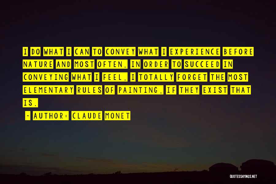 Monet Quotes By Claude Monet