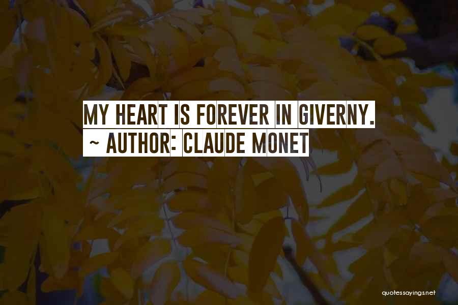 Monet Quotes By Claude Monet