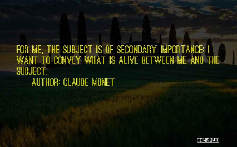 Monet Quotes By Claude Monet