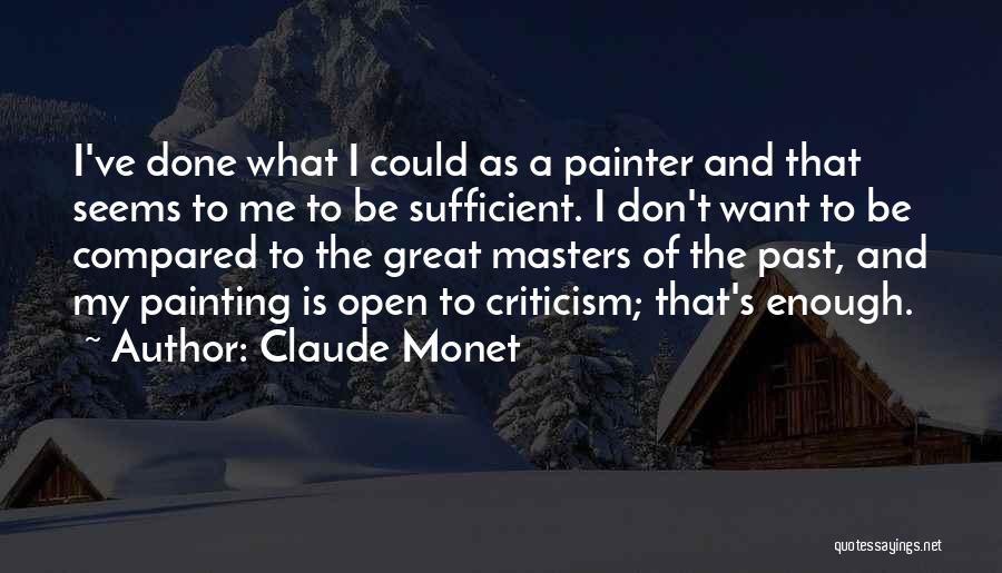 Monet Quotes By Claude Monet