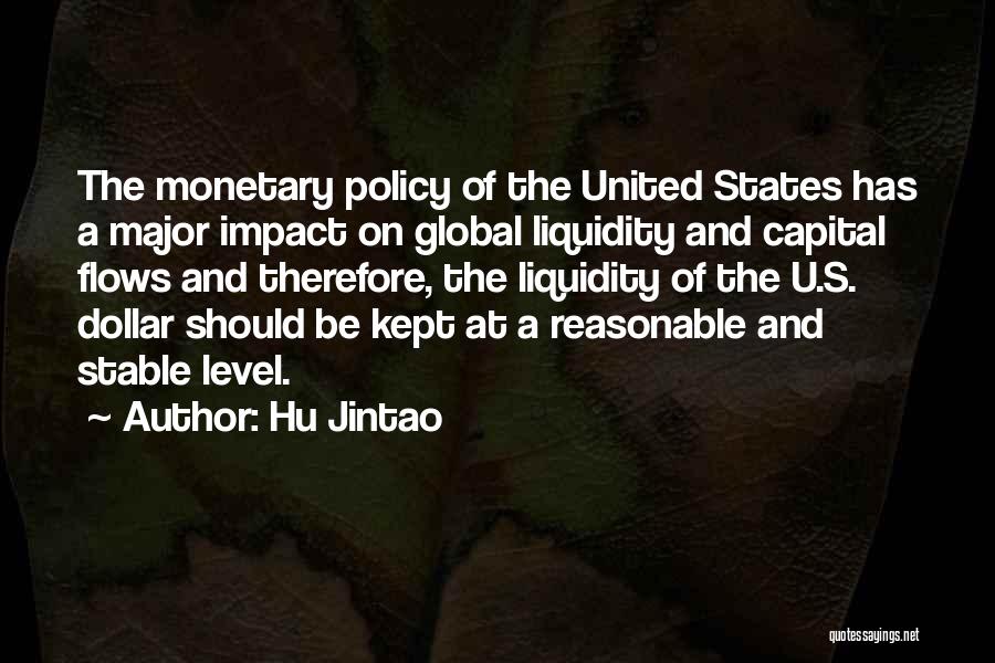 Monetary Quotes By Hu Jintao