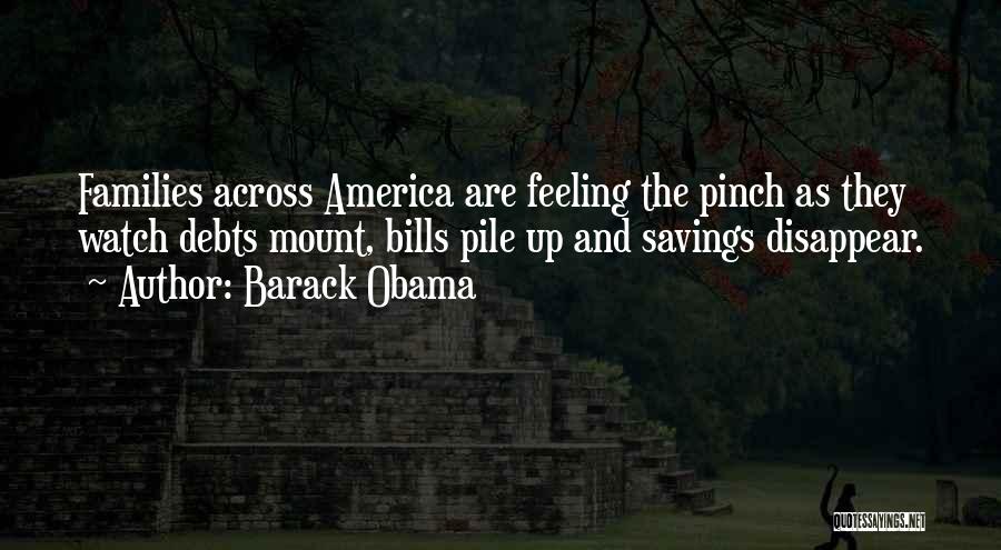 Money And Bills Quotes By Barack Obama