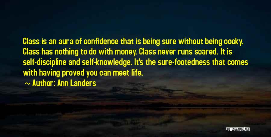 Money And Character Quotes By Ann Landers