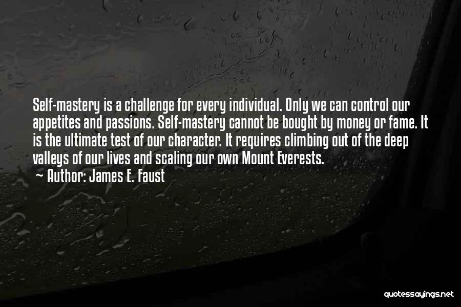 Money And Character Quotes By James E. Faust