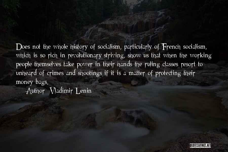 Money And Class Quotes By Vladimir Lenin