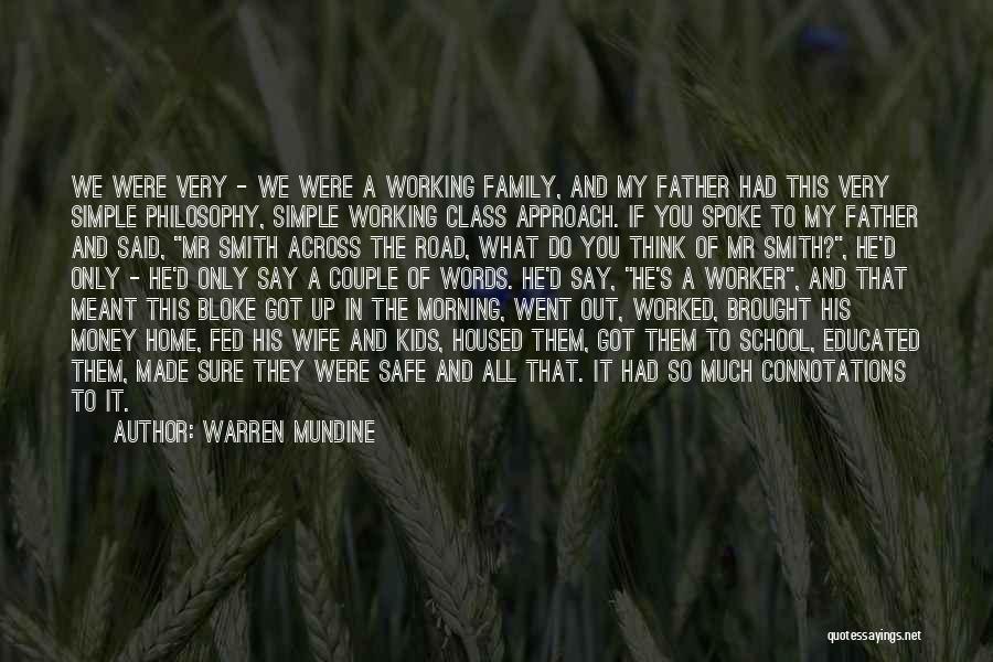 Money And Class Quotes By Warren Mundine