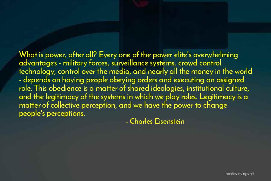 Money And Control Quotes By Charles Eisenstein