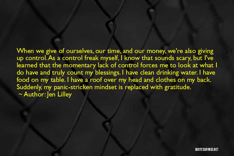 Money And Control Quotes By Jen Lilley