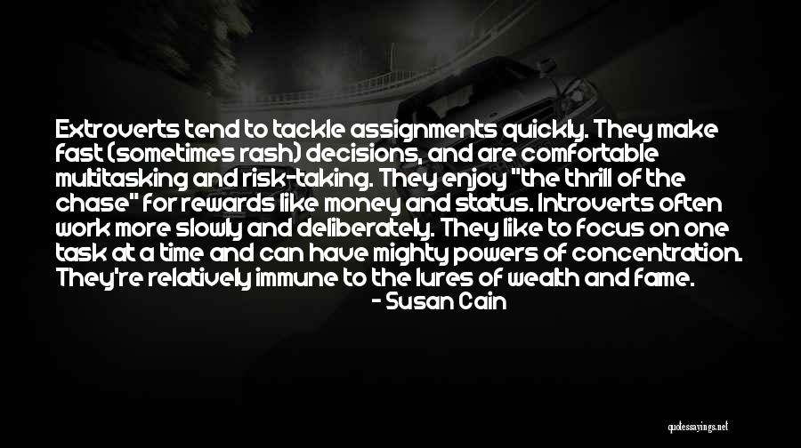 Money And Fame Quotes By Susan Cain