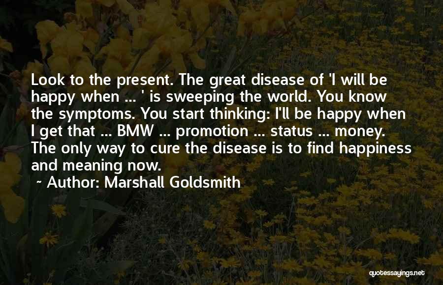 Money And Happiness Quotes By Marshall Goldsmith