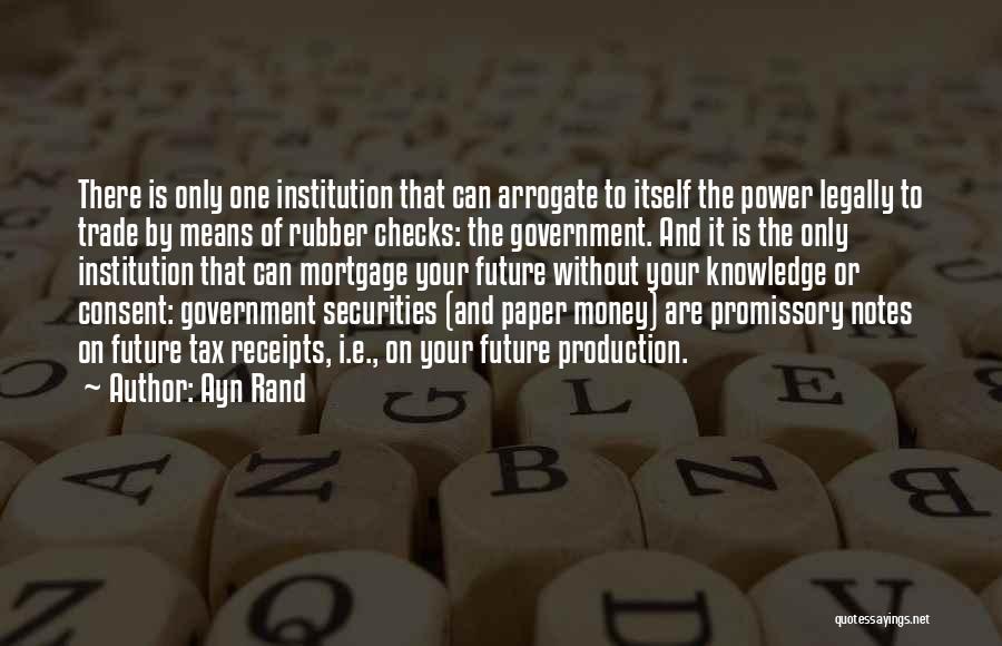 Money And Knowledge Quotes By Ayn Rand