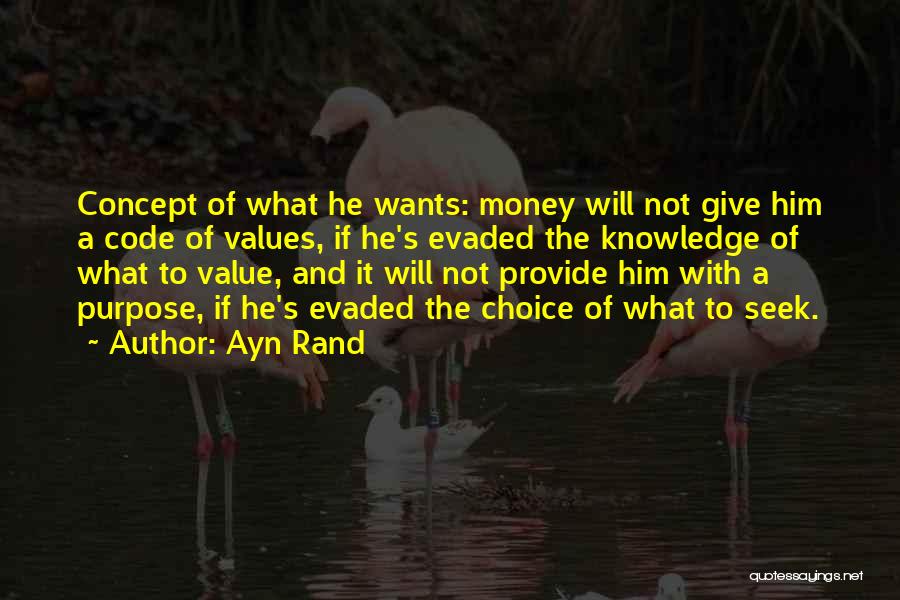 Money And Knowledge Quotes By Ayn Rand