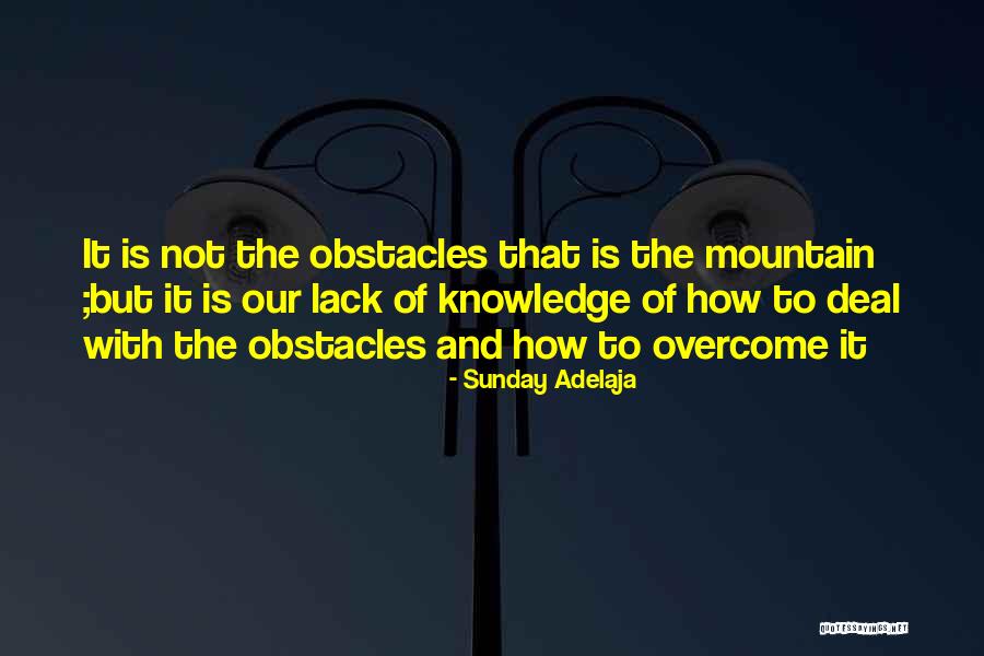 Money And Knowledge Quotes By Sunday Adelaja Money And Knowledge Quotes By Sunday Adelaja