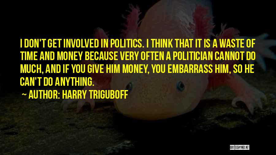 Money And Politics Quotes By Harry Triguboff