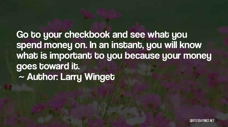 Money And Priorities Quotes By Larry Winget