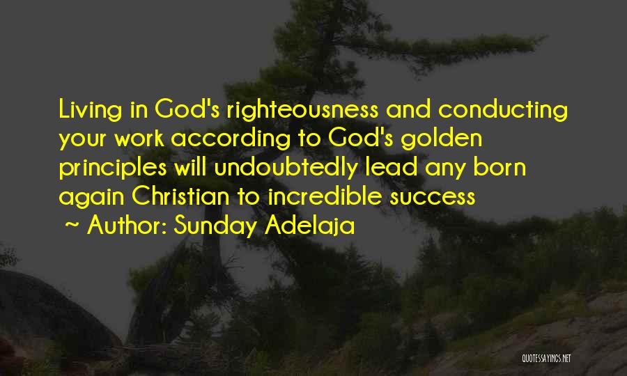 Money And Riches Quotes By Sunday Adelaja