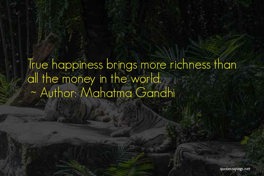 Money And Richness Quotes By Mahatma Gandhi