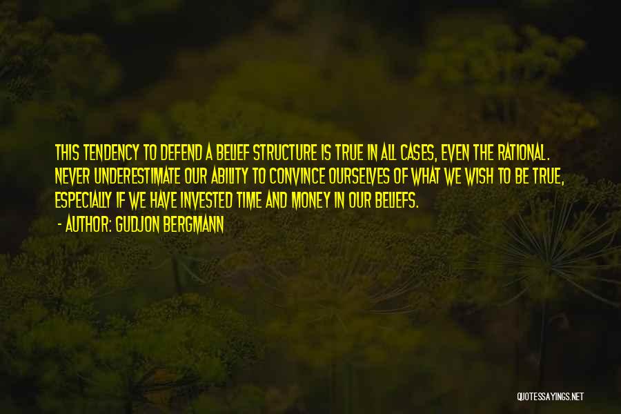 Money And Spirituality Quotes By Gudjon Bergmann