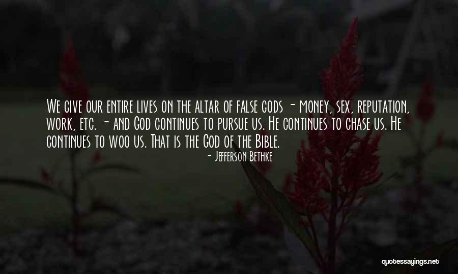 Money And The Bible Quotes By Jefferson Bethke