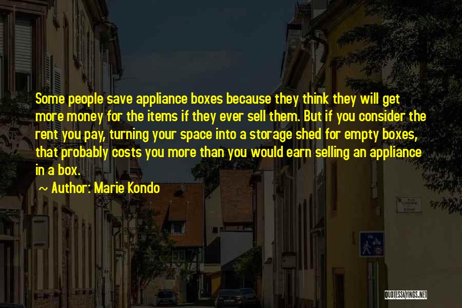 Money Box Quotes By Marie Kondo